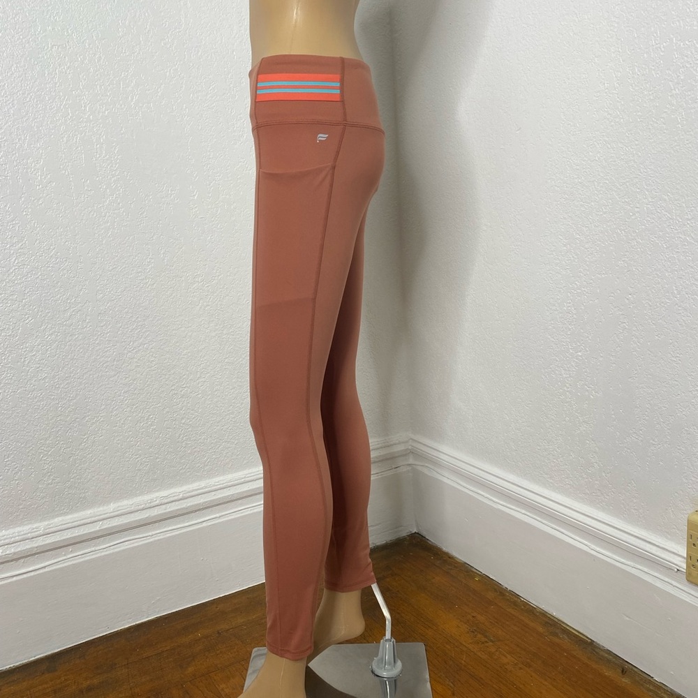 🆕 Fabletics Women's High Waisted Motion365 7/8 Leggings RH7 Coral Haze Size M